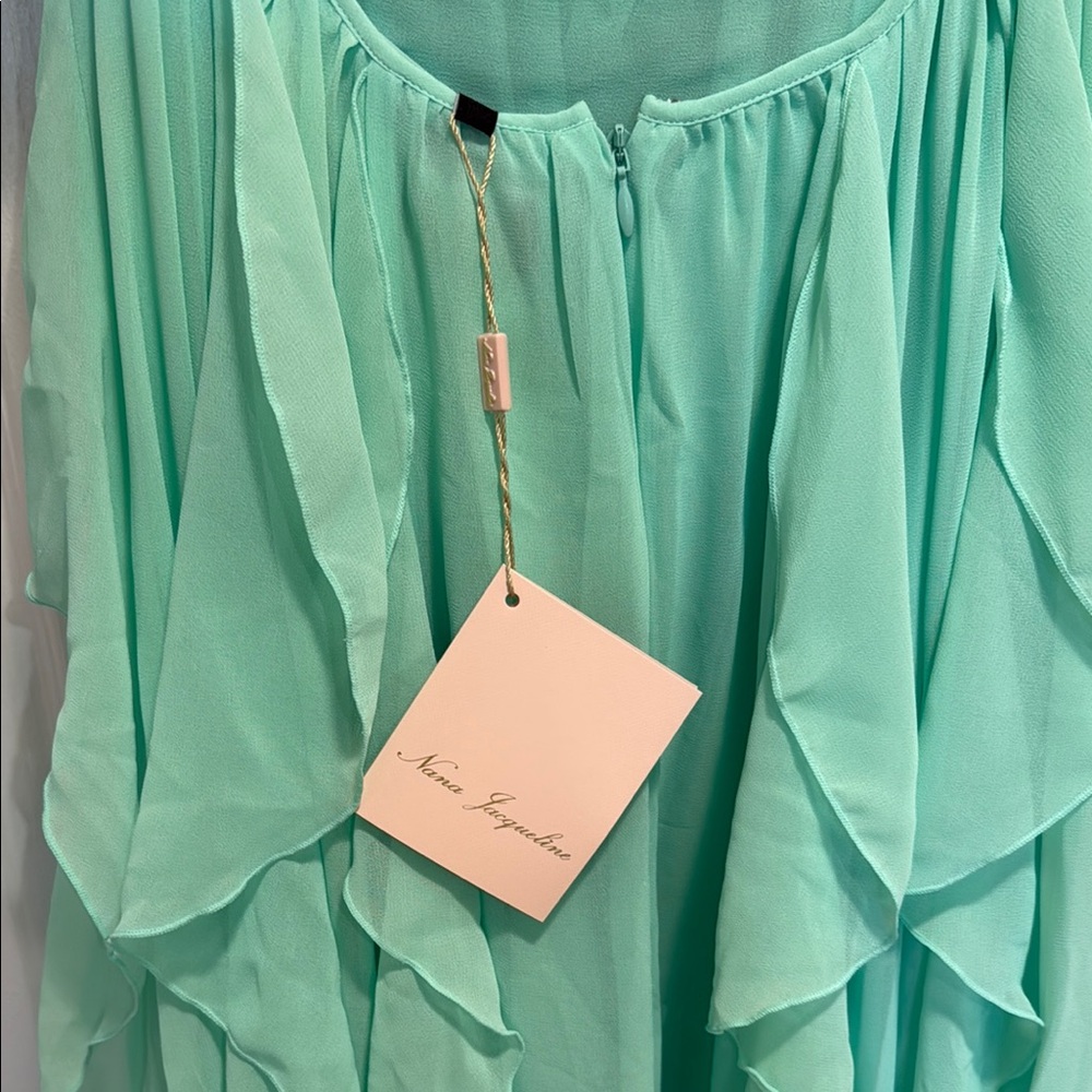 NWT Nana Jacqueline Mariah Dress in Green - Picture 6 of 11